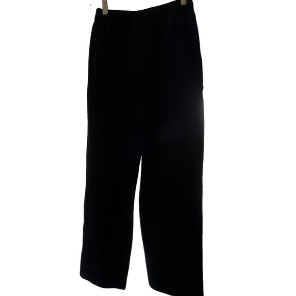 Zoulee Mens SZ Med Casual Cotton Jogger Sweat Pant Zip Front & PKTS Pant Black - Picture 6 of 14